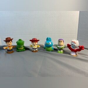 Fisher-Price Little People Disney Pixar Toy Story 6 Piece Figure Set